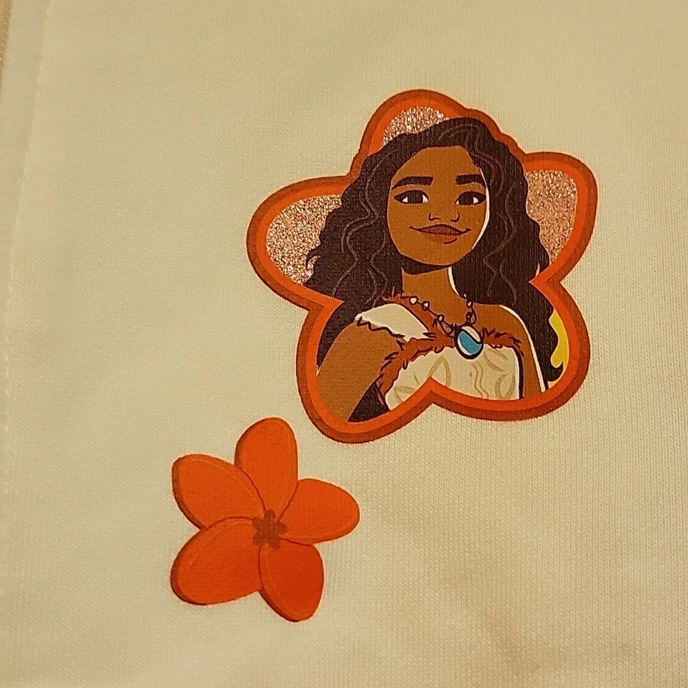 NWT: Disney MOANA 2 Girls Full Zipper Sweatshirt - Picture 4 of 9